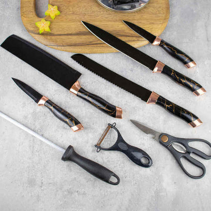 Luxury Knife™ - Set de cuchillos profesionales en Mármol Italiano